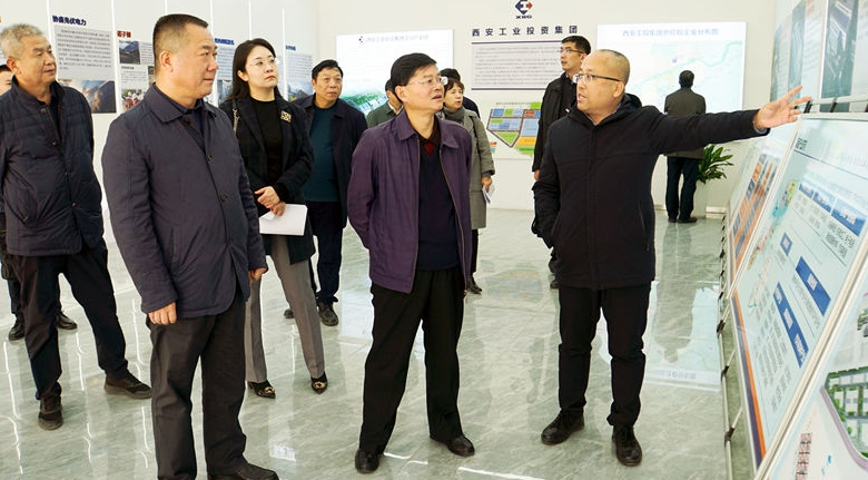市人大财经委 常委会预算工委一行到9091美高梅官方网站集团泾河产业园调研座谈